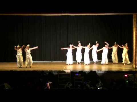 汎愛祭（文化祭）2014　オープニングのラスト　汎愛高校ダンス部