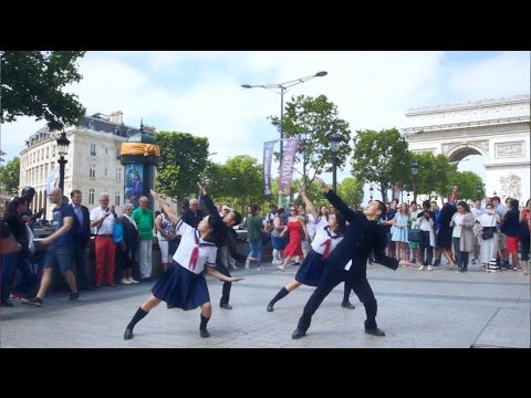 ポカリスエット　WEB動画｜振り付け師が住んでいるパリで、ポカリのダンスをガチで踊ってみた。