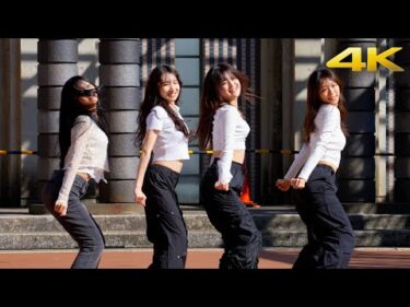 [4K ダンス] 戸板女子短期大学ダンスサークル VIGOR 地域イベントでのK-POPダンスパフォーマンス